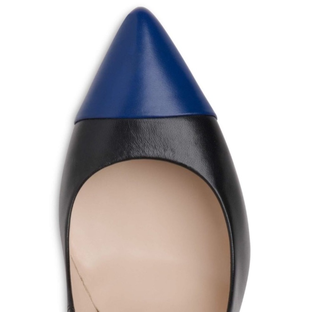 L. K. Bennett Drew Cap Point Toe Court Pumps - Picture 4 of 6